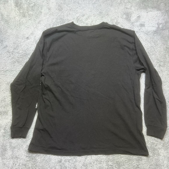 Carhartt Shirt Men's XL Black Loose Fit Long Sleeve Spell Out Workwear K231 - Picture 2 of 8